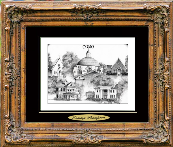 Pencil Drawing of Como, MS