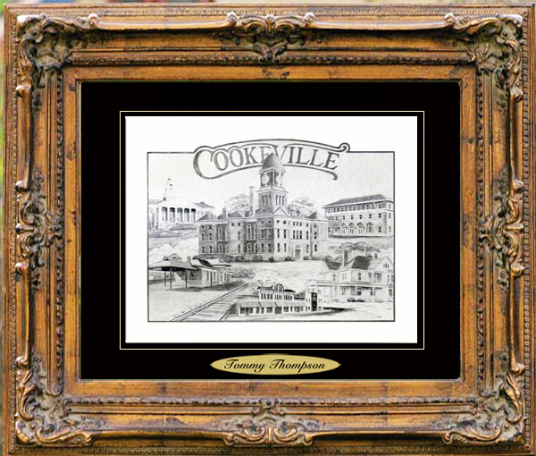 Pencil Drawing of Cookeville, TN